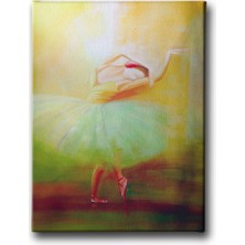 Desenlio Bale Kanvas Tablo