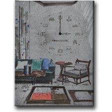 Desenlio Modern  Saatli Tablo
