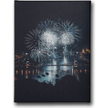 Desenlio Şehir Köprü Manzara Canvas Tablo