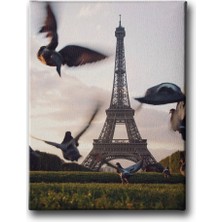 Desenlio Paris Eyfel Kulesi Canvas Tablo