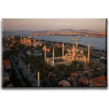 Desenlio Istanbul Sultan Ahmet Cami - Ayasofya Cami Tablo