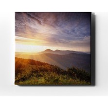 Desenlio Gün Batımı Manzara Tablo