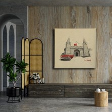 Desenlio Istanbul Topkapı Sarayı  Canvas Tablo