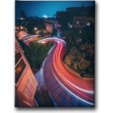 Desenlio Şehir Canvas Tablo