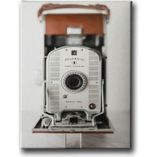Desenlio Eski Model Fotoğraf Makinesi  Canvas Tablo
