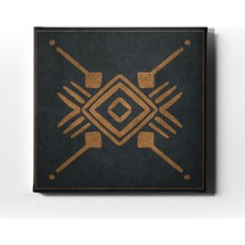 Desenlio Motif Canvas Tablo