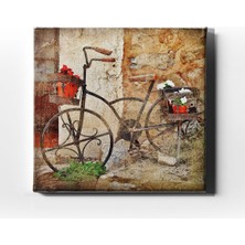 Desenlio Bisiklet Kanvas Tablo