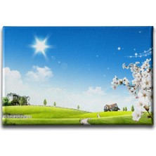 Desenlio Ilkbahar Manzara Tablo