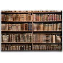 Desenlio Kütüphane  Canvas Tablo