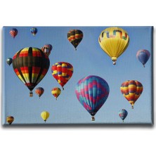 Desenlio Balonlar Canvas Tablo