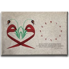 Desenlio Laleli Vav  Saatli  Tablo