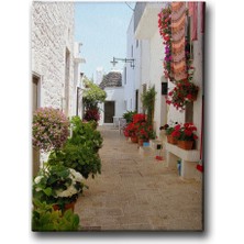 Desenlio Bodrum Kanvas Tablo