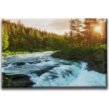 Desenlio Şelale Manzara Tablo