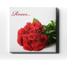 Desenlio Roses Kanvas Tablo