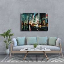 Desenlio City - Cadde Canvas Tablo