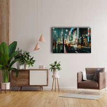Desenlio City - Cadde Canvas Tablo
