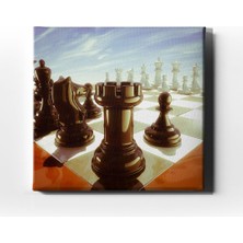 Desenlio Satranç  Canvas Tablo