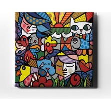Desenlio Karikatür  Canvas Tablo