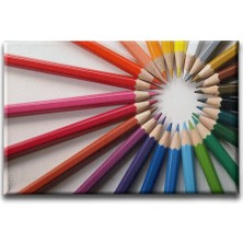 Desenlio Renk Kuşağı  Canvas Tablo