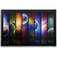 Desenlio Gezegenler Canvas Tablo