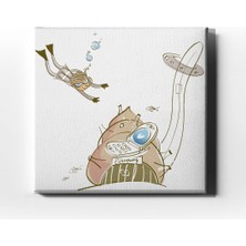 Desenlio Denizaltı Çocuk Kanvas Tablo