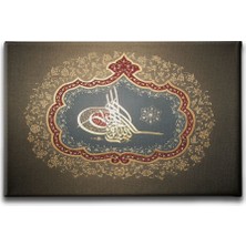 Desenlio Besmele Tuğra Tezhib Hat Tablo