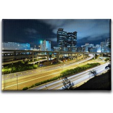 Desenlio City Canvas Tablo