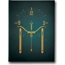 Desenlio Ok ve Yay Saatli Tablo