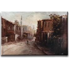 Desenlio Yağlı Boya Istanbul Canvas Tablo