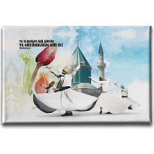 Desenlio Mevlana Müzesi ve Semazenler Tablo