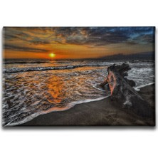 Desenlio Gün Batımı Manzara Tablo