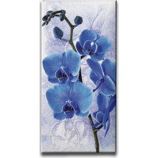 Desenlio Orkide Kanvas Tablo