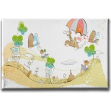 Desenlio Çocuğun Dünyası  Kanvas Tablo