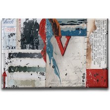 Desenlio Retro  Canvas Tablo