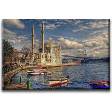 Desenlio Istanbul Ortaköy Canvas Tablo