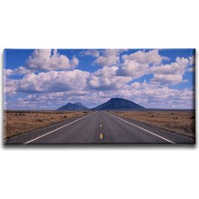 Desenlio Manzara Panoramik Kanvas Tablo