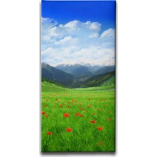 Desenlio Çiçek Bahçesi Kanvas Tablo