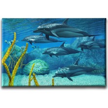 Desenlio Yunuslar Kanvas Tablo