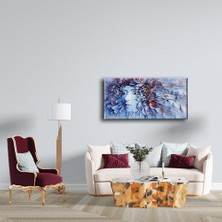 Desenlio Woman Panoramik Kanvas Tablo