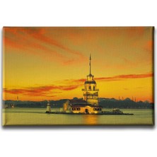 Desenlio Kız Kulesi Canvas Tablo