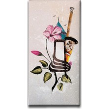 Desenlio Neyli Sikkeli Kanvas Tablo