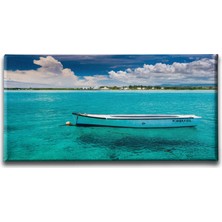 Desenlio Deniz Panoramik Kanvas Tablo