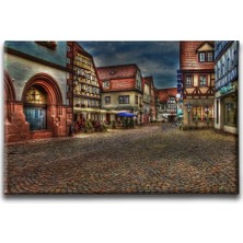 Desenlio Almanya City Canvas Tablo