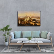 Desenlio Osmanlı Cami Kanvas Tablo