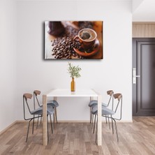 Desenlio Türk Kahvesi Kanvas Tablo