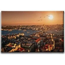 Desenlio Istanbul Canvas Tablo