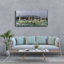 Desenlio Medine-I Münevvere Panoramik Kanvas Tablo