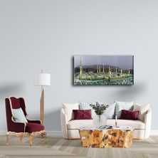 Desenlio Medine-I Münevvere Panoramik Kanvas Tablo