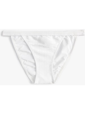 Koton Dokulu Bikini Altı Normal Bel