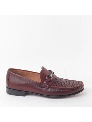 Bruno Shoes 3185N Erkek Deri Klasik Neolıt Taban Ayakkabı-Kahve
